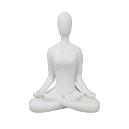 MORPH II ΔΙΑΚΟΣΜΗΤΙΚΟ ΣΩΜΑ 13x8x18cm RESIN ΑΣΠΡΟ