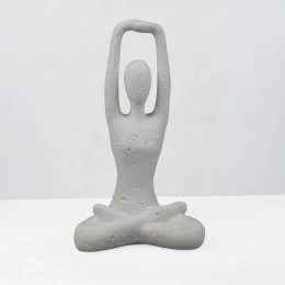 MORPH V ΔΙΑΚΟΣΜΗΤΙΚΟ ΣΩΜΑ 13x8x21cm RESIN ΑΣΠΡΟ
