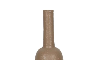 AERIS ΒΑΖΟ 20x88cm ΜΕΤΑΛΛΟ ΚΑΦΕ