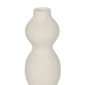 AIRA ΒΑΖΟ 13x13x39cm ΚΕΡΑΜΙΚΟ ΛΕΥΚΟ