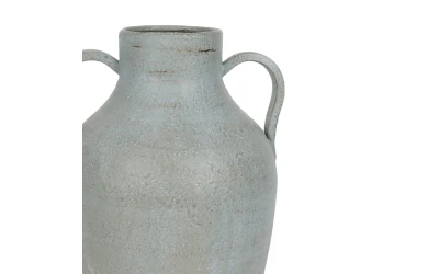 AMFORE ΒΑΖΟ 25x23x50cm ΜΕΤΑΛΛΟ ΓΚΡΙ ΜΠΛΕ