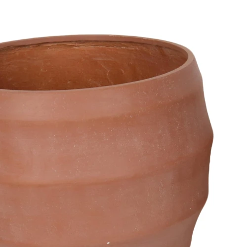 FLORRA ΚΑΣΠΩ SET 3ΤΜΧ 54x54x48cm MgO TERRACOTTA