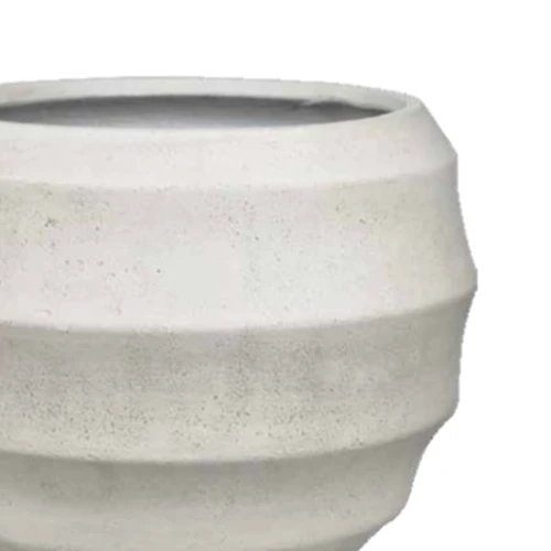 FLORRA ΚΑΣΠΩ SET 3ΤΜΧ 54x54x48cm MgO ΛΕΥΚΟ
