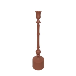 SIDIA ΚΗΡΟΠΗΓΙΟ 10x10x43cm ΑΛΟΥΜΙΝΙΟ TERRACOTTA