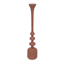 SIDIA ΚΗΡΟΠΗΓΙΟ 10x10x47.5cm ΑΛΟΥΜΙΝΙΟ TERRACOTTA