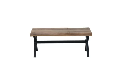 BRICK COFFEE TABLE ΚΑΡΥΔΙ ΜΑΥΡΟ 110x60x45cm