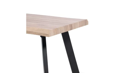 BRICK-URBAN COFFEE TABLE ΦΥΣΙΚΟ ΜΑΥΡΟ 110x60x45cm
