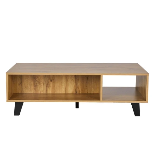 ARABICA COFFEE TABLE SONOMA ΜΑΥΡΟ ΜΑΥΡΟ 110x60x35cm