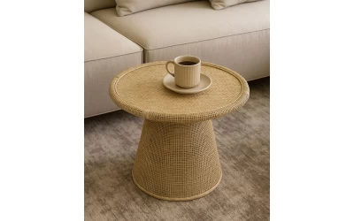 KAMIRA SIDE TABLE ΦΥΣΙΚΟ 59x59x49.5cm
