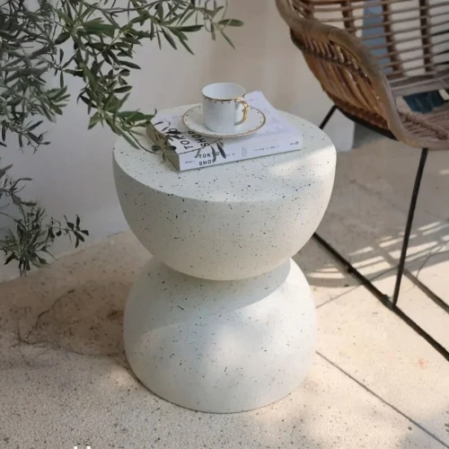 PIONI 1 SIDE TABLE TERRAZZO 40x40x46cm