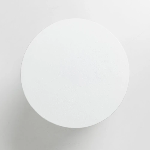 LITHOS ROUND SIDE TABLE ΛΕΥΚΟ 35.5x35.5x45cm