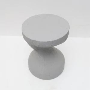 INDUSTRIAL SIDE TABLE ΓΚΡΙ 39.5x39.5x52.5cm