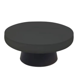 MYKONOS COFFEE TABLE ΜΑΥΡΟ 90x90x39cm