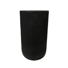 STYLOS SIDE TABLE ΜΑΥΡΟ 34x34x58cm
