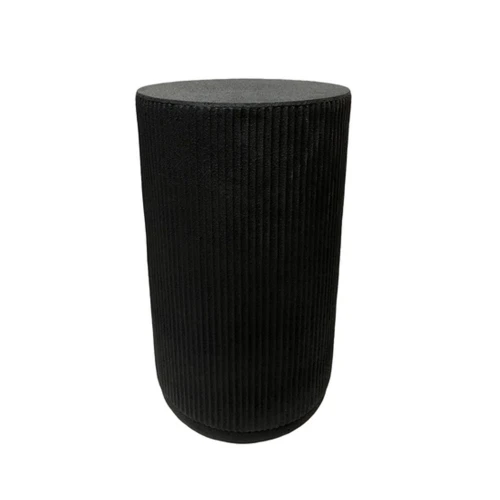 STYLOS SIDE TABLE ΜΑΥΡΟ 34x34x58cm