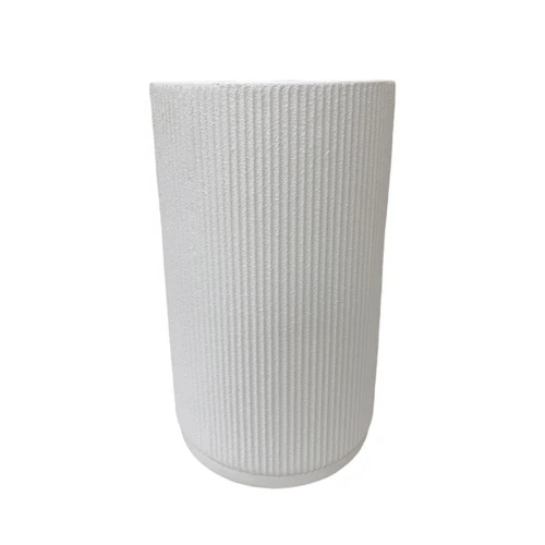 STYLOS SIDE TABLE ΛΕΥΚΟ 34x34x58cm