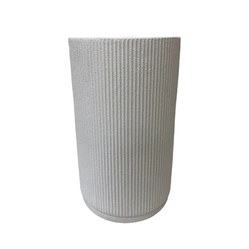 STYLOS SIDE TABLE ΛΕΥΚΟ 34x34x58cm