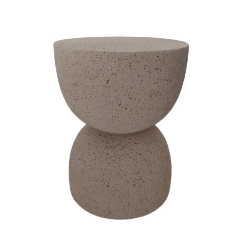 DUO SIDE TABLE TERRAZZO 34x34x45cm
