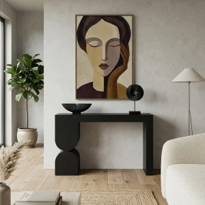 ARCHES ΚΟΝΣΟΛΑ ΜΑΥΡΟ 120x32x75cm