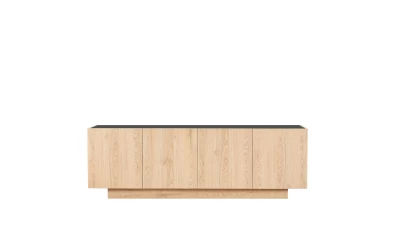 CUBIUS TV STAND 4ΠΟΡΤΕΣ ΦΥΣΙΚΟ 182x39x59cm