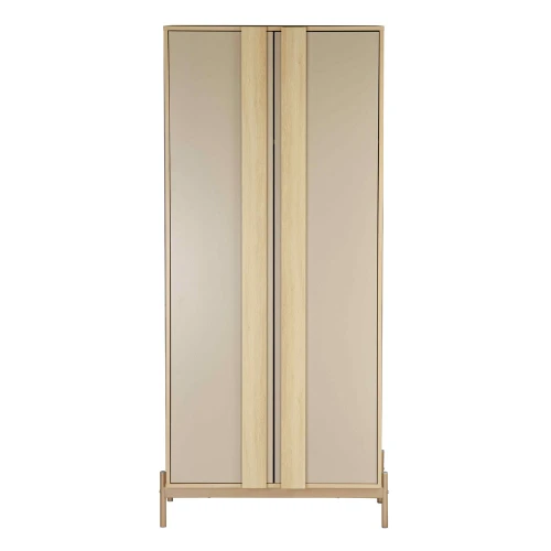 CAPPUCCINO ΝΤΟΥΛΑΠΑ 2ΠΟΡΤΕΣ LATTE SONOMA 84.6x50x185cm