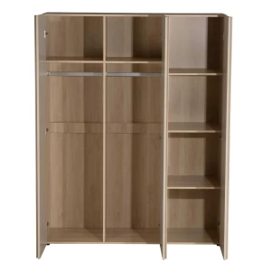 CAPPUCCINO ΝΤΟΥΛΑΠΑ 3ΠΟΡΤΕΣ LATTE SONOMA 140x52x180cm