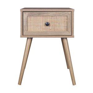 AMMOS ΚΟΜΟΔΙΝΟ 1ΣΥΡΤΑΡΙ ΦΥΣΙΚΟ ΜΕ RATTAN 40x35x61cm