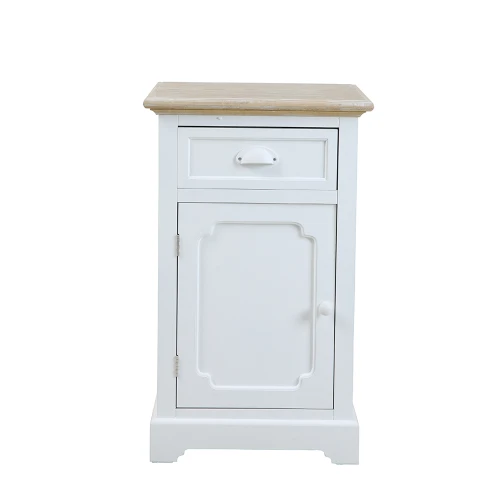 KIMOLOS ΚΟΜΟΔΙΝΟ 1ΠΟΡΤΑ 1ΣΥΡΤΑΡΙ ΛΕΥΚΟ ΦΥΣΙΚΟ 43x35x71cm