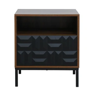 ZUMA ΚΟΜΟΔΙΝΟ ΚΑΡΥΔΙ ΜΑΥΡΟ 51.5x40x58.5cm