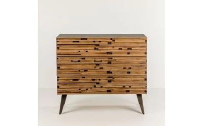 COAST ΣΥΡΤΑΡΙΕΡΑ 3ΣΥΡΤΑΡΙΑ ΜΑΥΡΟ ΦΥΣΙΚΟ 90x37x79cm