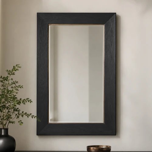 TUBE ΚΑΘΡΕΠΤΗΣ ΜΑΥΡΟ 95x7.5x126cm