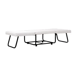 FOLD ΠΟΥΦ ΚΡΕΒΑΤΙ ΑΝΑΔΙΠΛΟΜΕΝΟ OFF WHITE 06-900 70x72x43