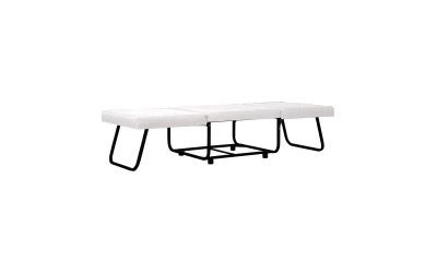 FOLD ΠΟΥΦ ΚΡΕΒΑΤΙ ΑΝΑΔΙΠΛΟΜΕΝΟ OFF WHITE 06-900 70x72x43