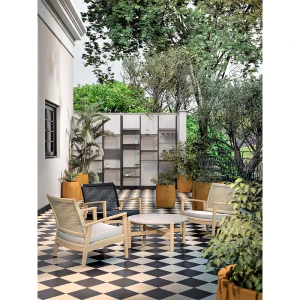 SALSA ΠΟΛΥΘΡΟΝΑ ΜΑΞΙΛΑΡΙ ΜΑΥΡΟ 74.5x73x75.8cm
