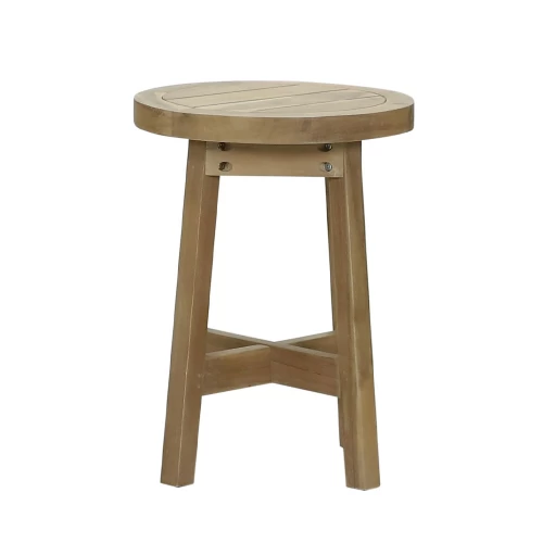 ANASA SIDE TABLE ΦΥΣΙΚΟ 40x40x48cm
