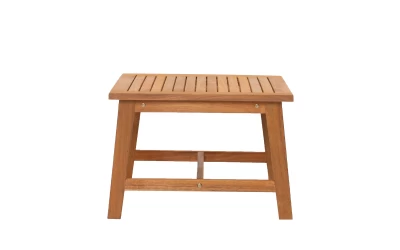 EDGAR SIDE TABLE ΦΥΣΙΚΟ 55x55x38cm