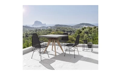 CALDERA ΤΡΑΠΕΖΙ CEMENT 90x90x74.5cm