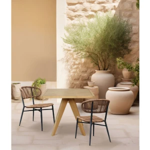 SEDAI ΚΑΡΕΚΛΑ ΜΑΥΡΟ ΚΑΡΥΔΙ 55x60x78cm