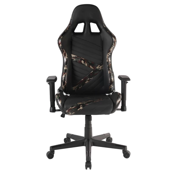 DYSKORD ΚΑΡΕΚΛΑ GAMING ΓΡΑΦΕΙΟΥ ΜΑΥΡΟ ΜΕ PATTERN 50x74x137