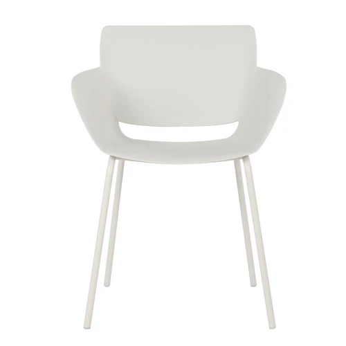 SEDIA ΚΑΡΕΚΛΑ OFF WHITE 58x51x79.5cm