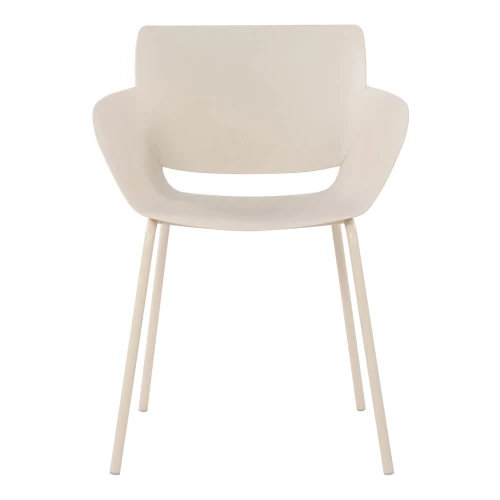 SEDIA ΚΑΡΕΚΛΑ BEIGE 58x51x79.5cm