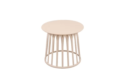 BASKET SIDE TABLE TERRAZZO 49.5x49.5x44cm