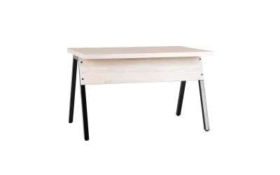 ALPHA ΓΡΑΦΕΙΟ SONOMA ΜΑΥΡΟ 120x76x74cm