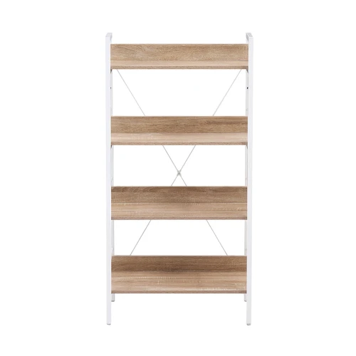 ONE STEP UP ΒΙΒΛΙΟΘΗΚΗ 4ΡΑΦΙΑ SONOMA ΛΕΥΚΟ 60x35x117cm