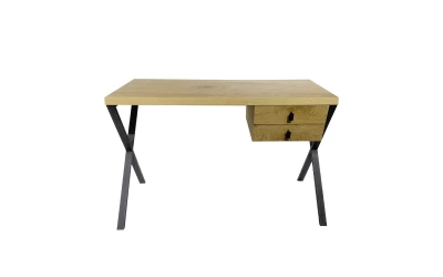 BOW ΓΡΑΦΕΙΟ 2ΣΥΡΤΑΡΙΑ ΦΥΣΙΚΟ 120x60x76cm