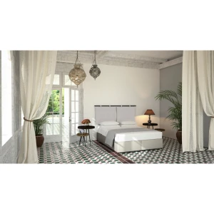 HANG BOX ΒΑΣΗ 160x200cm OFF WHITE 16-950 200x160x34cm