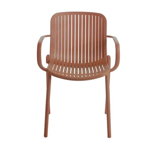 BRIO/P ΚΑΡΕΚΛΑ TERRACOTTA 57x60x81cm