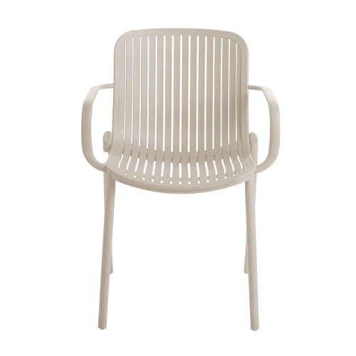 BRIO/P ΚΑΡΕΚΛΑ OFF WHITE 57x60x81cm