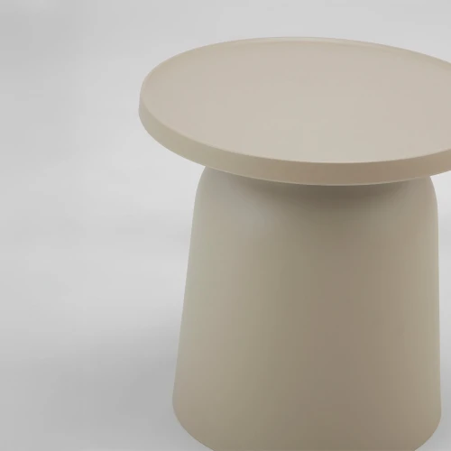 DOMI COFFEE TABLE TAUPE 47x47x46cm
