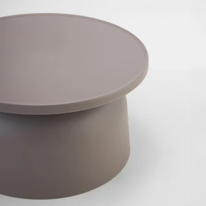 DOMI COFFEE TABLE ΓΚΡΙ 67x67x36cm